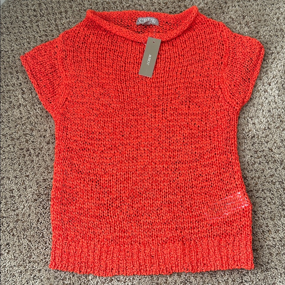 J crew sweater tee